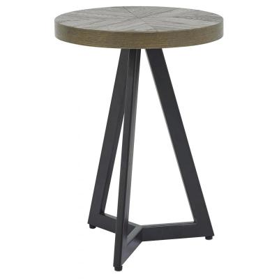 Bohemia Fumed Oak Lamp Table